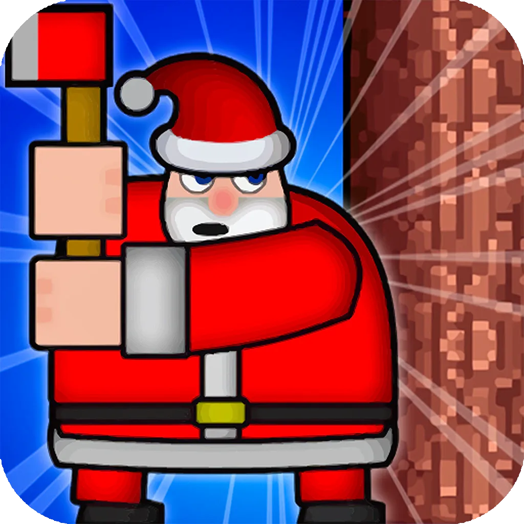 Santa Wood Cutter