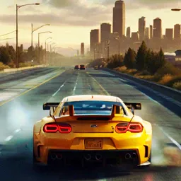 Traffic Driving Car Simulation